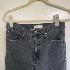 Madewell Women's Black Grey Jeans